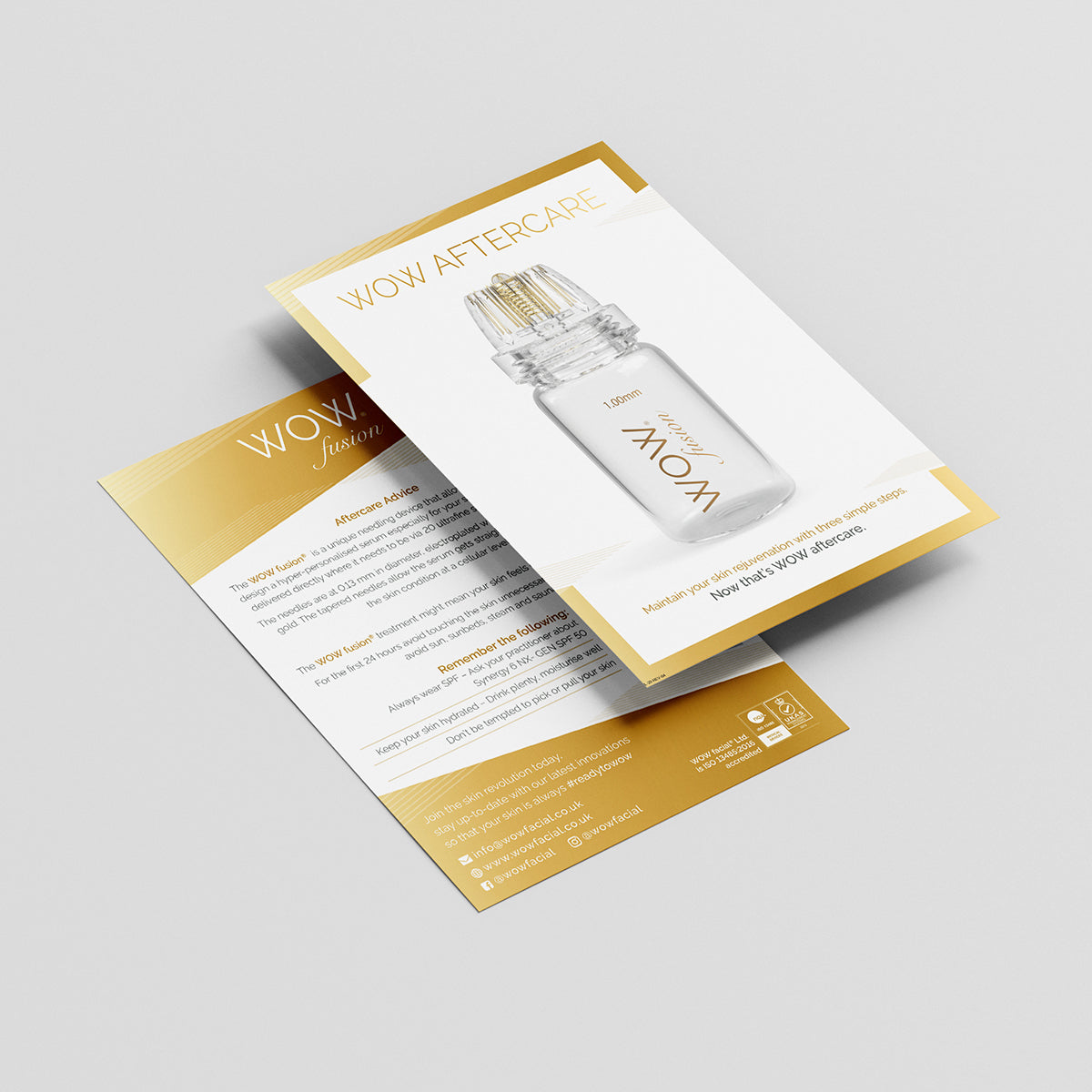 WOW Fusion - Aftercare Leaflet NEW