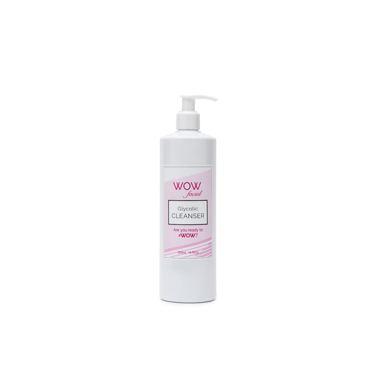 WOW facial® Glycolic Acid Cleanser 500ml